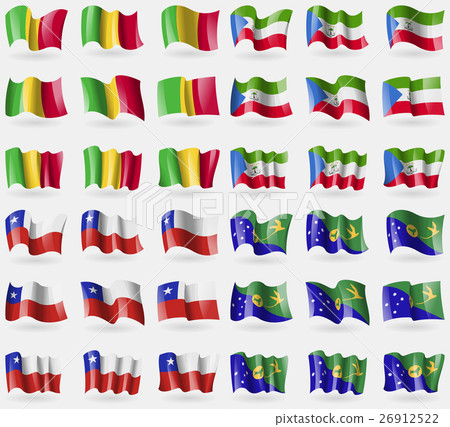 Mali, Equatorial Guinea, Chile, Christmas Island. 26912522