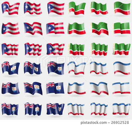 Puerto Rico, Chechen Republic, Anguilla, Crimea. S 26912528