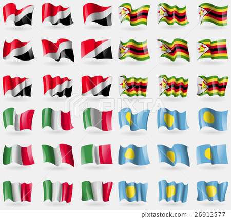 Sealand Principality, Zimbabwe, Italy, Palau. Set Sealand Principality, Zimbabwe, Italy, Palau. Set 26912577