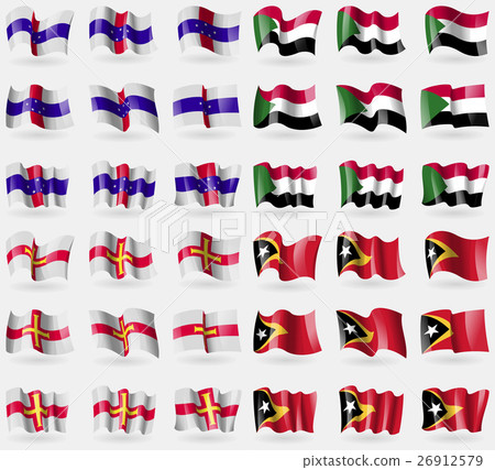 Netherlands Antilles, Suda, Guernsey, East Timor. 26912579