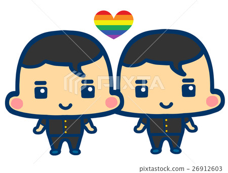 Illustration icon Male Man Couples Student 26912603