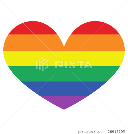Rainbow Heart Rainbow Heart 26912605