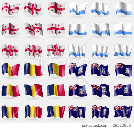 Georgia, Altai Republic, Chad, Falkland Islands. S 26912660