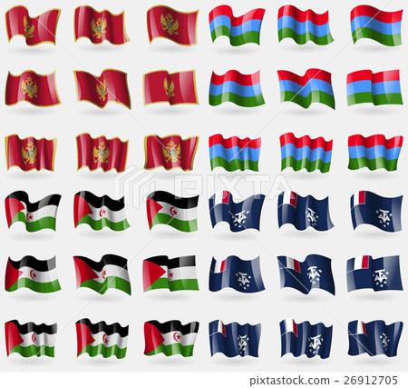 Montenegro, Karelia, Western Sahara, French and An Montenegro, Karelia, Western Sahara, French and An 26912705