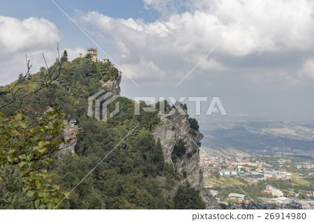 Cesta tower, one of three fortress in San Marino. 26914980