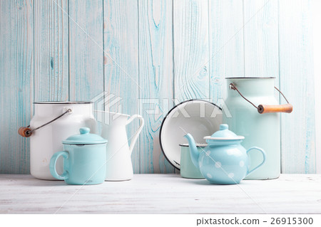 Enamelware still life 26915300