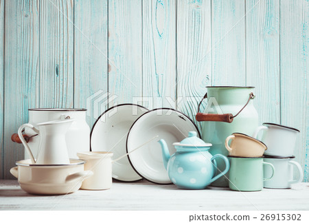 Enamelware still life 26915302