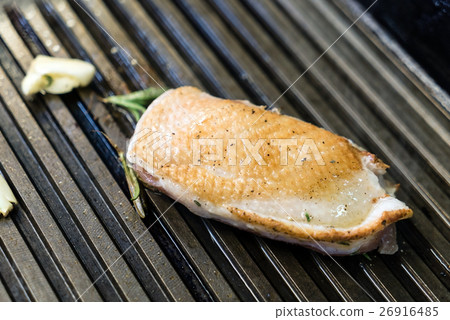 duck on the grill 26916485