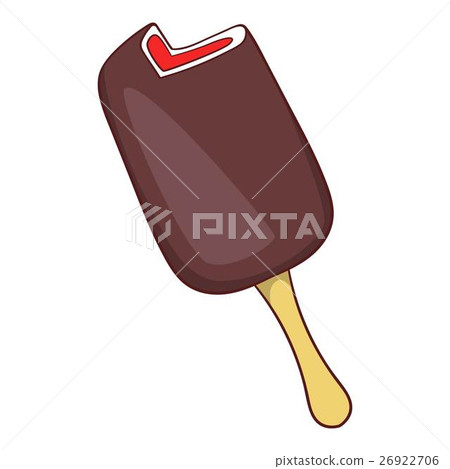 Ice cream icon, cartoon style Ice cream icon, cartoon style 26922706