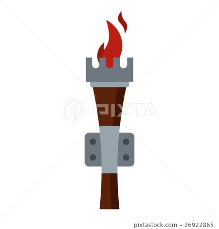 Torch icon, flat style Torch icon, flat style 26922865