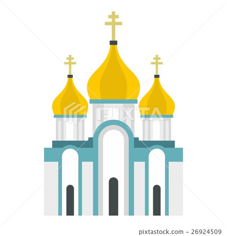 Orthodox church icon, flat style 26924509