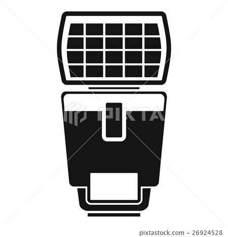 Lighting flash for camera icon, simple style Lighting flash for camera icon, simple style 26924528