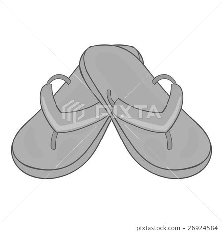 Slates icon, gray monochrome style 26924584