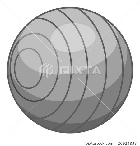 Children ball icon, gray monochrome style 26924838