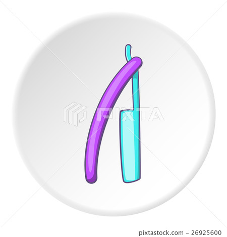 Bladed razor icon, cartoon style 26925600