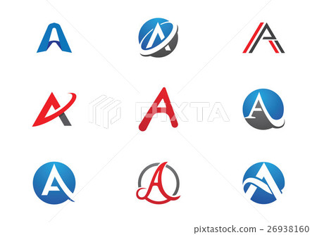 A Letter Logo Template A Letter Logo Template 26938160