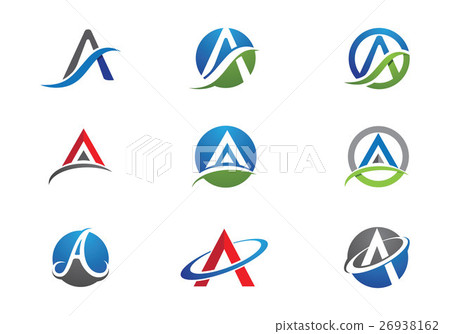 A Letter Logo Template A Letter Logo Template 26938162
