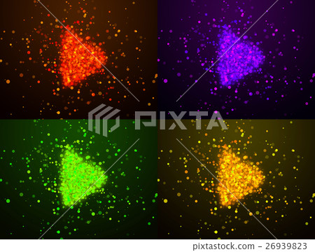 color play bokeh as background 26939823