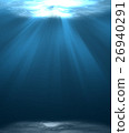 Ocean underwater. 26940291