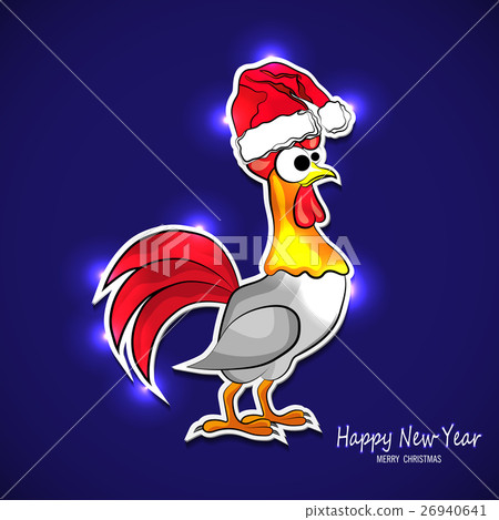 Design for a New Year's greeting 2017 with Design for a New Year's greeting 2017 with 26940641
