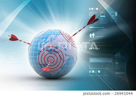 World target - Stock Illustration [26941044] - PIXTA