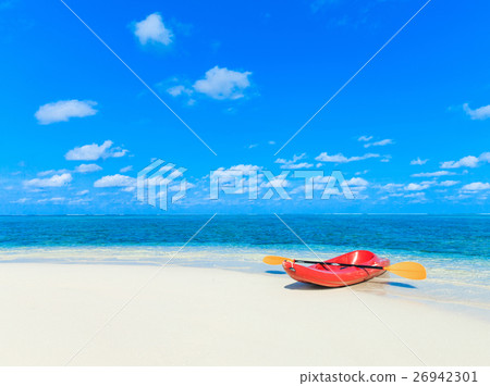 tropical beach in Maldives 26942301