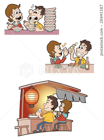 Travel material couple 26945387