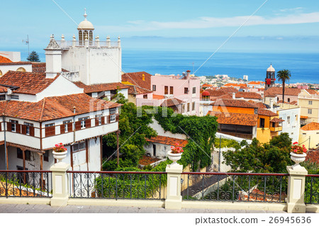 the historical center of La Orotava town, Tenerife the historical center of La Orotava town, Tenerife 26945636