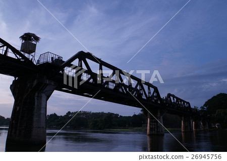 The Bridge on The River Kwai (bridge on battlefield, Kwai River iron bridge) 26945756