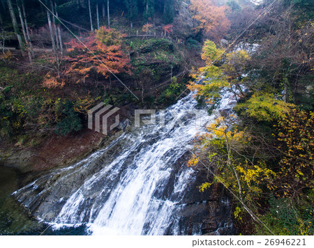 Yoro Valley Awashita Falls Aerial Photography 26946221