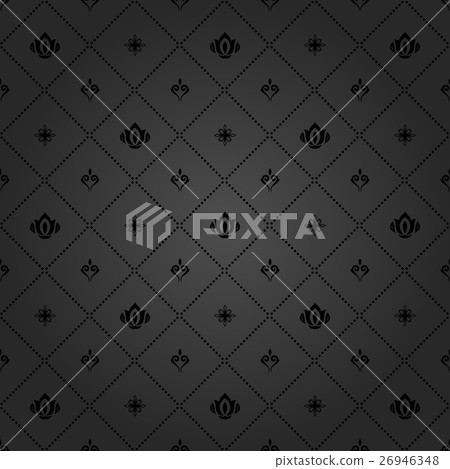 Seamless Pattern With Royal Lily 26946348