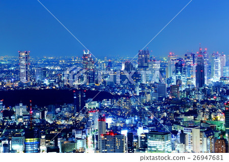東京夜景[新宿/摩天大樓] 26947681