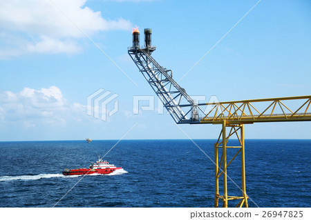 Offshore construction platform for production oil  26947825