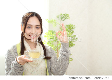 Ginger hot water Ginger hot water 26947962