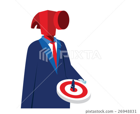 Business justice concept in flat cartoon style 26948831