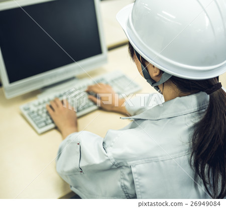 Women in work clothes Women in work clothes 26949084