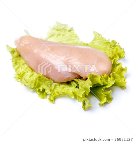 Raw chicken breast fillets 26951127