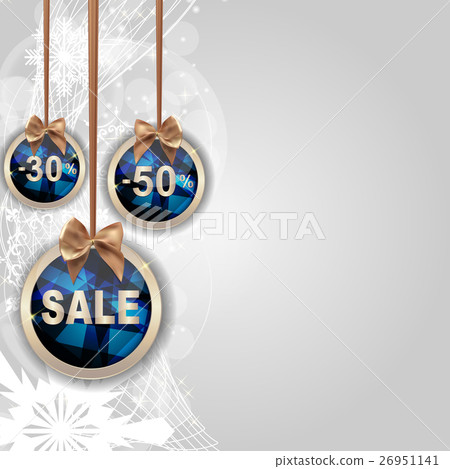 Christmas and New Year Sale Background, Discount Christmas and New Year Sale Background, Discount 26951141