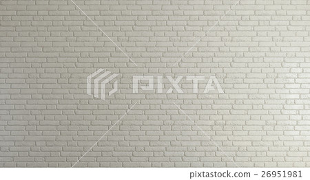 3D rendering white brick wall 26951981