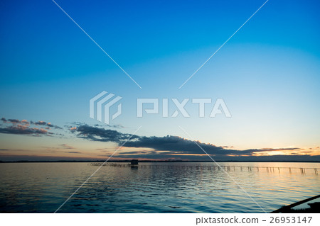 Fishery landscape of Lake Kasumigaura 26953147