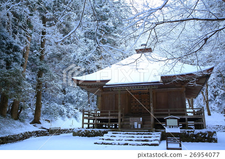 World Heritage Winter Hiraizumi Chusonji World Heritage Winter Hiraizumi Chusonji 26954077