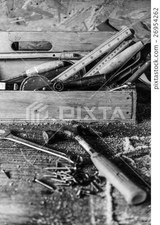 Carpenter Craftman Lumber Timber Woodwork Concept Carpenter Craftman Lumber Timber Woodwork Concept 26954262