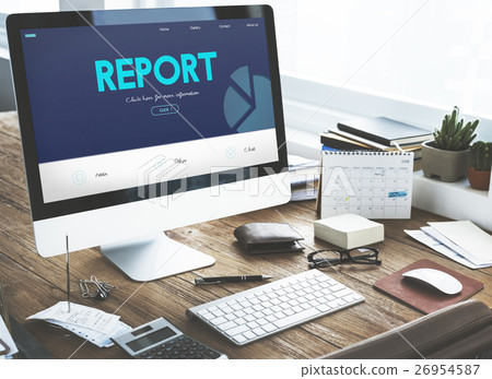 Strategy Performance Target Report Analytics Concept 26954587