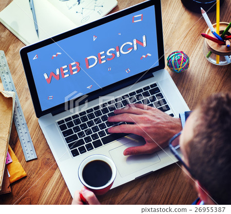 Domain Hompage Html Web Design Webinar SEO Concept Domain Hompage Html Web Design Webinar SEO Concept 26955387