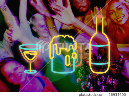 Party Night Life Fun Enjoy Concept 26955600