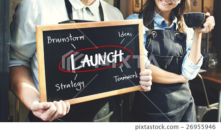 Goals Business Brand Launch Corporate Success Concept Goals Business Brand Launch Corporate Success Concept 26955946