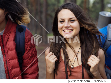 People Friendship Hangout Traveling Destination Camping Concept 26956926