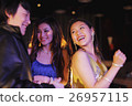 Young people dancing at night 26957115