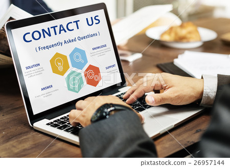 Contact us Information Faqs Word Concept Contact us Information Faqs Word Concept 26957144
