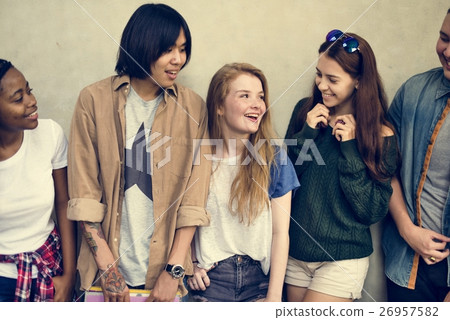 Diverse Group People Meet Up Concept 26957582